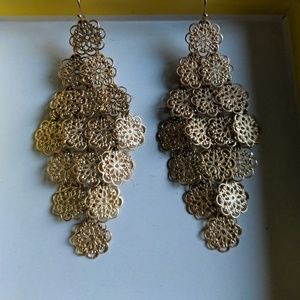 ✨ gold chandelier earrings ✨